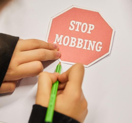 Symbol Stop Mobbing