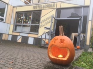 Halloween an der Mittelschule Zellerau